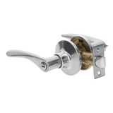 MANIJA DE BAÑO CROMO MATE MCA PRETUL 20037