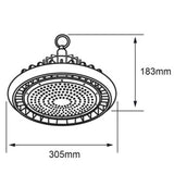 LÁMPARA LED HIGH BAY TECNOLITE SECUNDA III 200W LUZ DE DÍA IP65 LED INTEGRADO