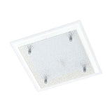 LUM PARED/TECHO LED CUADRADO CHICO 9.7W CRISTAL DIFUSO PRIOLA MCA EGLO ***HAE 2024***