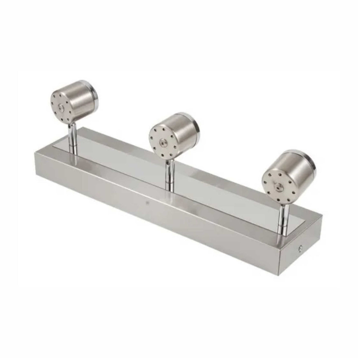 LUMINARIO REGLETA LED 3 LUCES DE 4W SATINADO PIERINO *** HA. LUMI ***