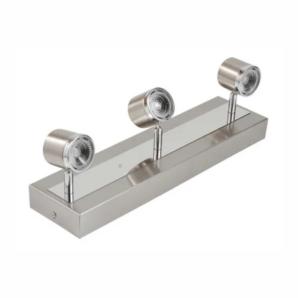 LUMINARIO REGLETA LED 3 LUCES DE 4W SATINADO PIERINO *** HA. LUMI ***