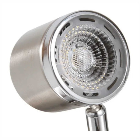 LUMINARIO REGLETA LED 3 LUCES DE 4W SATINADO PIERINO *** HA. LUMI ***