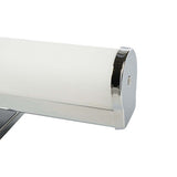 LUMINARIO DE MURO EGLO MIERE DE 8W NIQUEL SATINADO Y CRISTAL BLANCO *** HA. LUMI ***