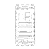 ALIMENTADOR USB A+C 5V 2.4A 1M GRIS EIKON