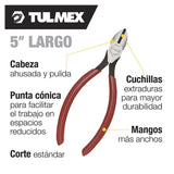 PINZAS DE CORTE DIAGONAL KLEIN TOOLS 5" DE LARGO