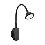 LUZ DE PARED ORMOND NEGRO LED 5.2W 3000K IP20 EGLO ***HAE 2024***