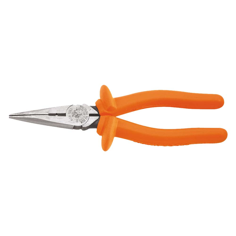 PINZAS AISLADAS RESISTENTE PUNTA PARA ELECTRICISTA 225MM CORTE LAT. KLEIN