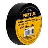 CINTA DE AISLAR 18M X 19MM. NEGRA ENCOGIBLE M-33P 20522 TRUPER