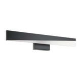 ARBOTANTE LINEAL ALUMINIO NEGRO LED ISIDRO EGLO ***SIN T.E.***