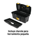 CAJA PLASTICA 19" P/ HERRAMIENTAS CON COMPARTIMIENTOS MCA PRETUL