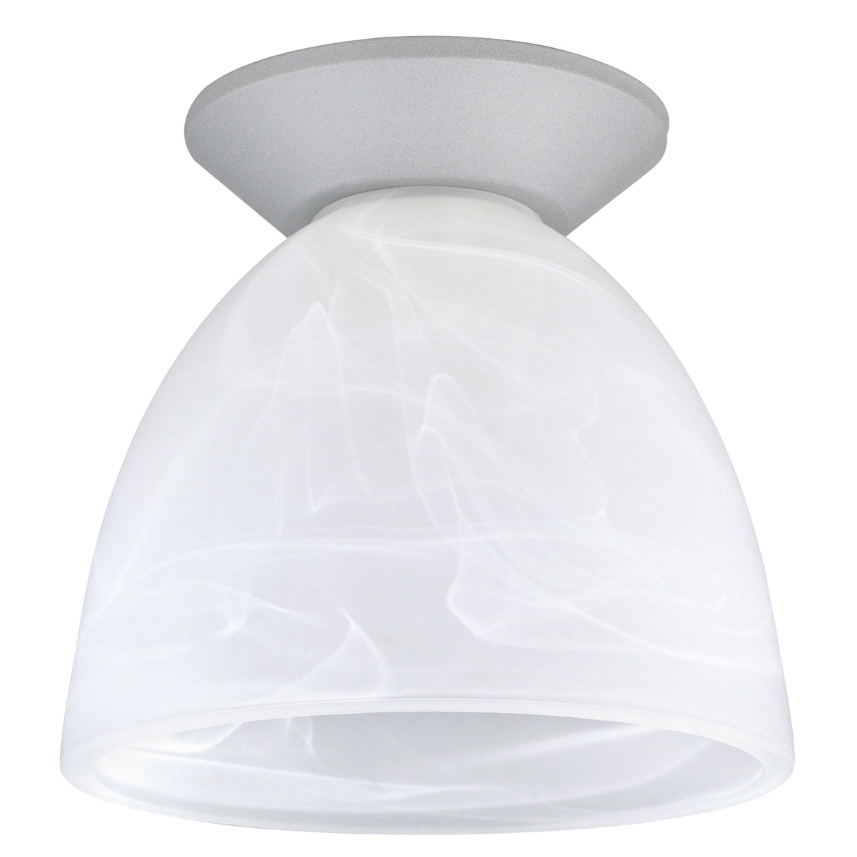 LUMINARIO TECHO OVAL E26 1X60W MAX 120V BLANCO BANTRY 1 ***EXHIBIDO***