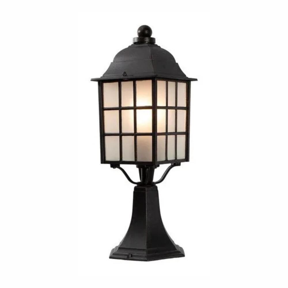 LAMPARA EXTERIOR PISO OXIDO 1L E27 100W LUMIMEXICO ***SIN T.E.***