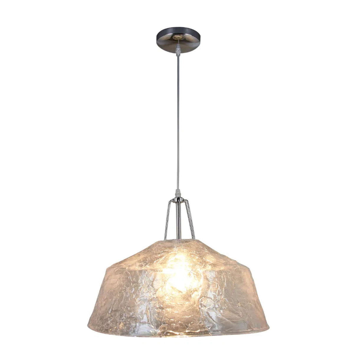 COLGANTE DE ACRÍLICO TECNOLITE TIAN BASE E27 TRANSPARENTE ***TECNOLITE HAE***