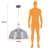 COLGANTE DE ACRÍLICO TECNOLITE TIAN BASE E27 TRANSPARENTE ***TECNOLITE HAE***