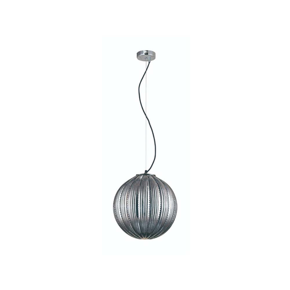 COLGANTE CRISTAL 60W. 1.58MTS. ALTURA PROCION E27 NO INCLUYE FOCO CROMO ***TECNOLITE HAE***