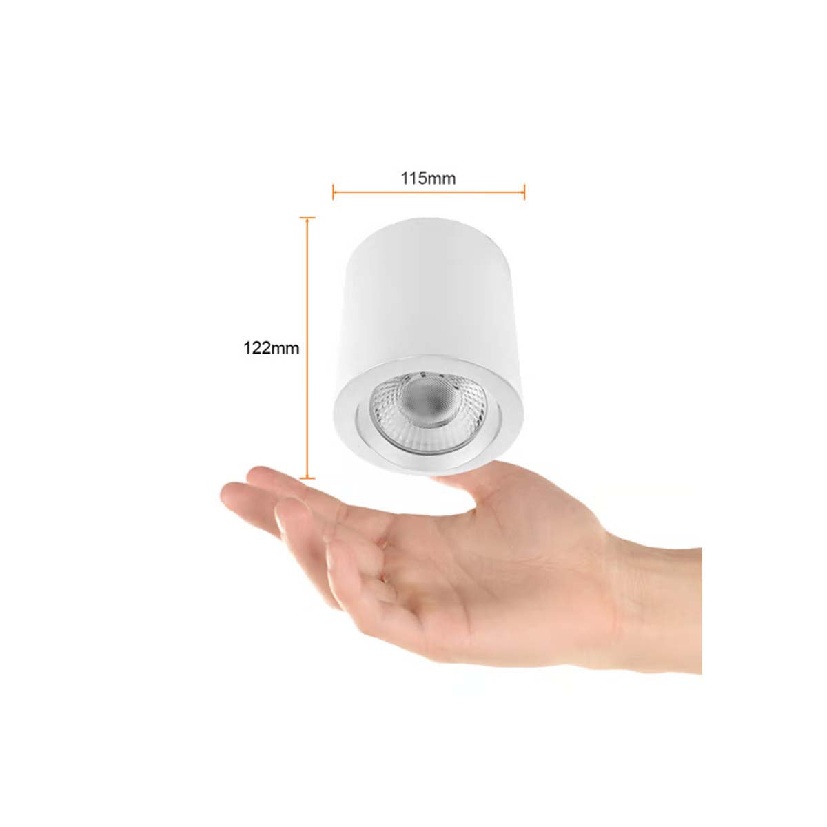 LÁMPARA DE INTERIOR LED ASHLESHA I TECNOLITE SPOT ATENUABLE 20W LUZ SUAVE CÁLIDA BLANCO ***TECNOLITE HAE***