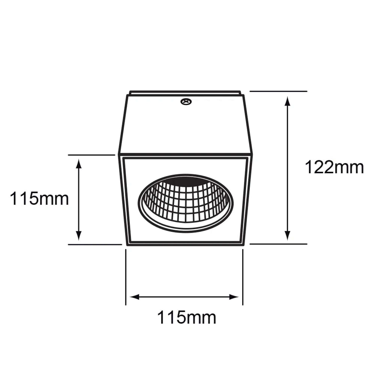 LÁMPARA DE INTERIOR LED TECNOLITE ASTEROPE I ATENUABLE SPOT PARA SOBREPONER 20W LUZ SUAVE CÁLIDA BLANCO ***HAE 2024***