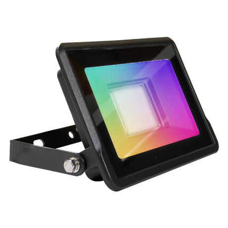 REFLECTOR LED SMART WIFI 20W. RGB + L.B. IP65 ATENUABLE COMPATIBLE APP MOVIL Y ASIST. VOZ ***HAE2025***