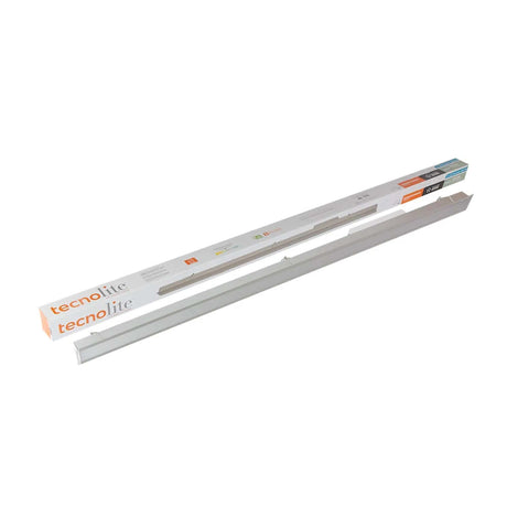 LAMPARA LINEAL LED EMPOTRABLE 1.19 M. DE LONGITUD 20 W LUZ BLANCA NEUTRA NO ATENUABLE LED INTEGRADO