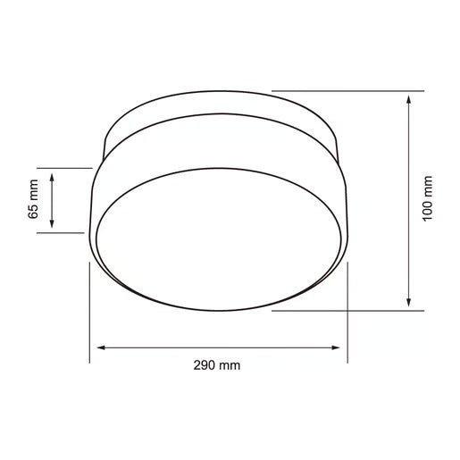 LUMINARIO INT SOBREPONER TECHO LED 20W CCT BLANCO