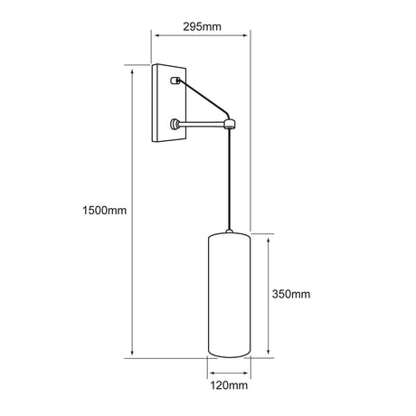 LÁMPARA DE INTERIOR TECNOLITE OKUL II PARA SOBREPONER EN MURO BASE E27 ***TECNOLITE HAE***