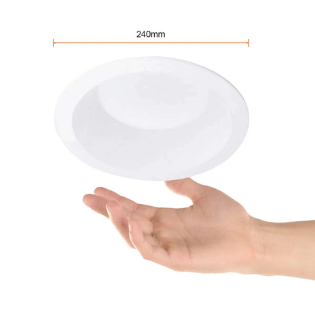 LÁMPARA EMPOTRABLE LED TECNOLITE ATIK IV SMART 20W LUZ BLANCA DINÁMICA ATENUABLE COMPATIBLE CON APP MÓVIL Y ASISTENTES DE VOZ ***HAE2025***