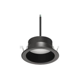 LUMINARIO INT. EMPOT. TECHO 20W/100-277V. 3000K NEGRO LUZ SUAVE CALIDA KAMUY
