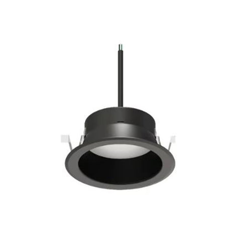 LUMINARIO INT. EMPOT. TECHO 20W/100-277V. 3000K NEGRO LUZ SUAVE CALIDA KAMUY