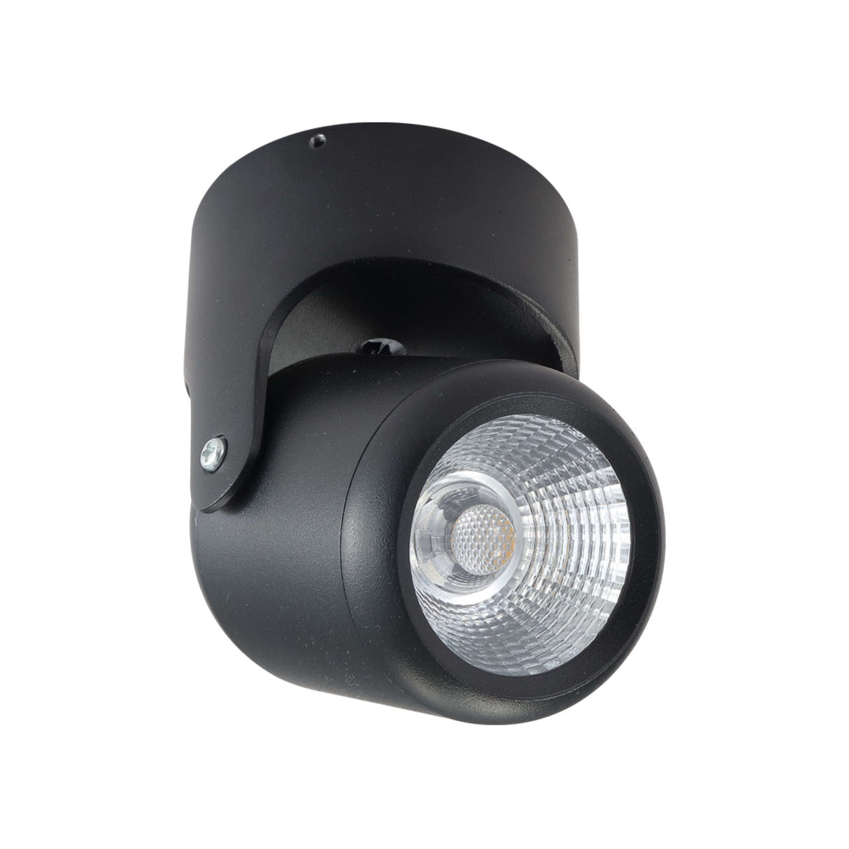 LÁMPARA DE INTERIOR LED TECNOLITE ALRIYA II SPOT PARA SOBREPONER 20W LUZ SUAVE CÁLIDA DIRIGIBLE NEGRO *** EXHIBIDO ***