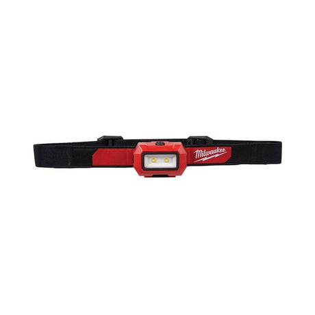 LINTERNA PARA CASCO / CABEZA 300 LUMENES 4 CLIPS PARA CASCO 3 BATERIAS AAA MILWAUKEE