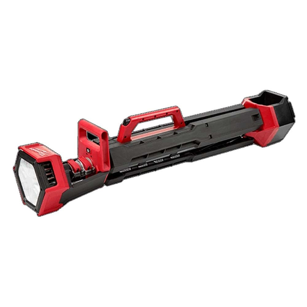 LAMPARA DE PEDESTAL DOBLE PODER M18 2500 LUMENES DOBLE ALIMENTACION POR CABLE A 120V C.A. Y A BATERIA 18V C.D. M18 (NO INCLUYE BATERIA SE RECOMIENDA 48111850) MILWAUKEE