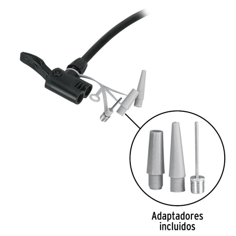 BOMBA PARA INFLAR DE 23" PRETUL