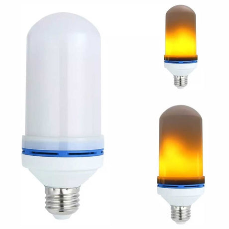 FOCO LED TIPO BULBO FLAMA COLORES 5W 420LM E27 CAMBIA DE COLORES UTILIZANDO EL APAGADOR PARA SELECCIONAR EL COLOR MCA DUBAI ***HAE2024***