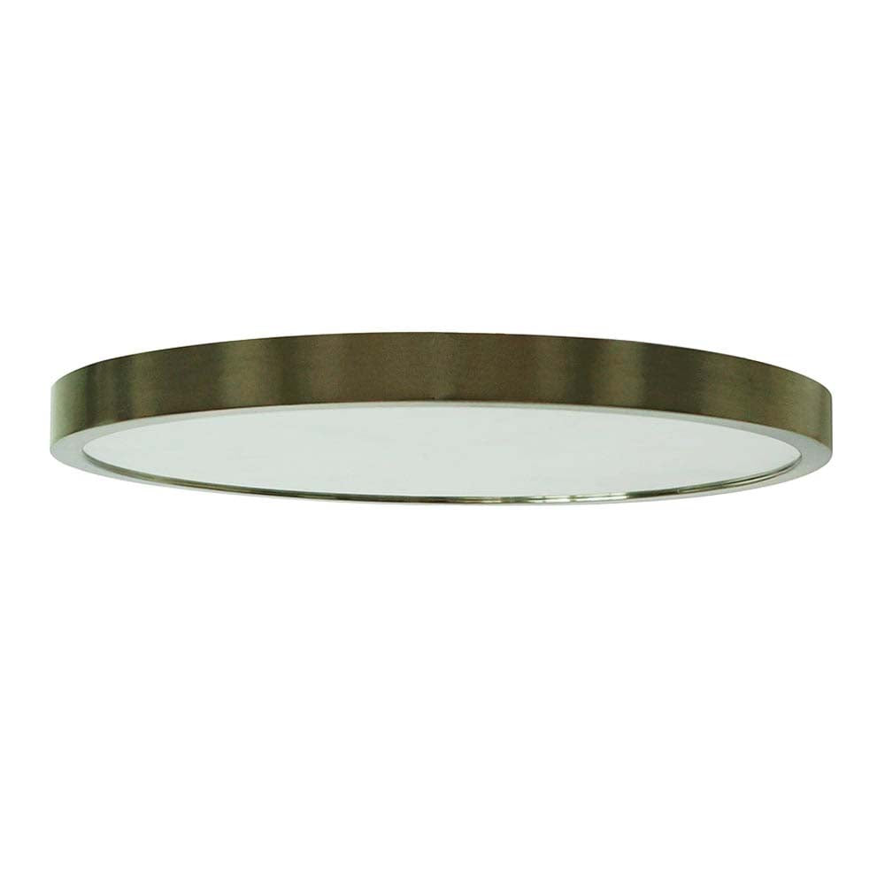 LUMINARIO INT SOBREPONER TECHO LED 21W CCT NIQUEL