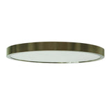 LUMINARIO INT SOBREPONER TECHO LED 21W CCT NIQUEL