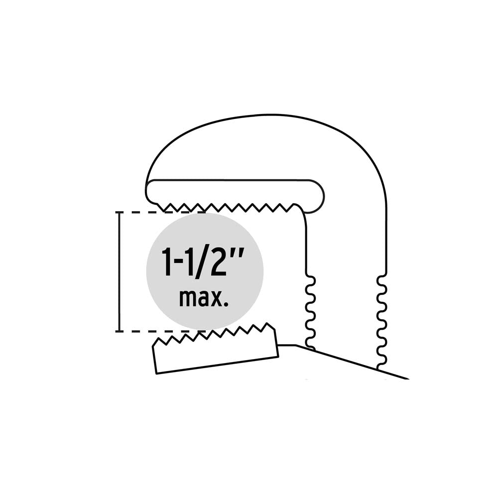 LLAVE PARA TUBO STILSON 14" PRETUL MCA TRUPER HERRAMIENTAS