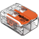 CONECTOR DE EMPALME 2 CONDUCTORES C/PALANCAS DE OPERACION CAL 10 AWG