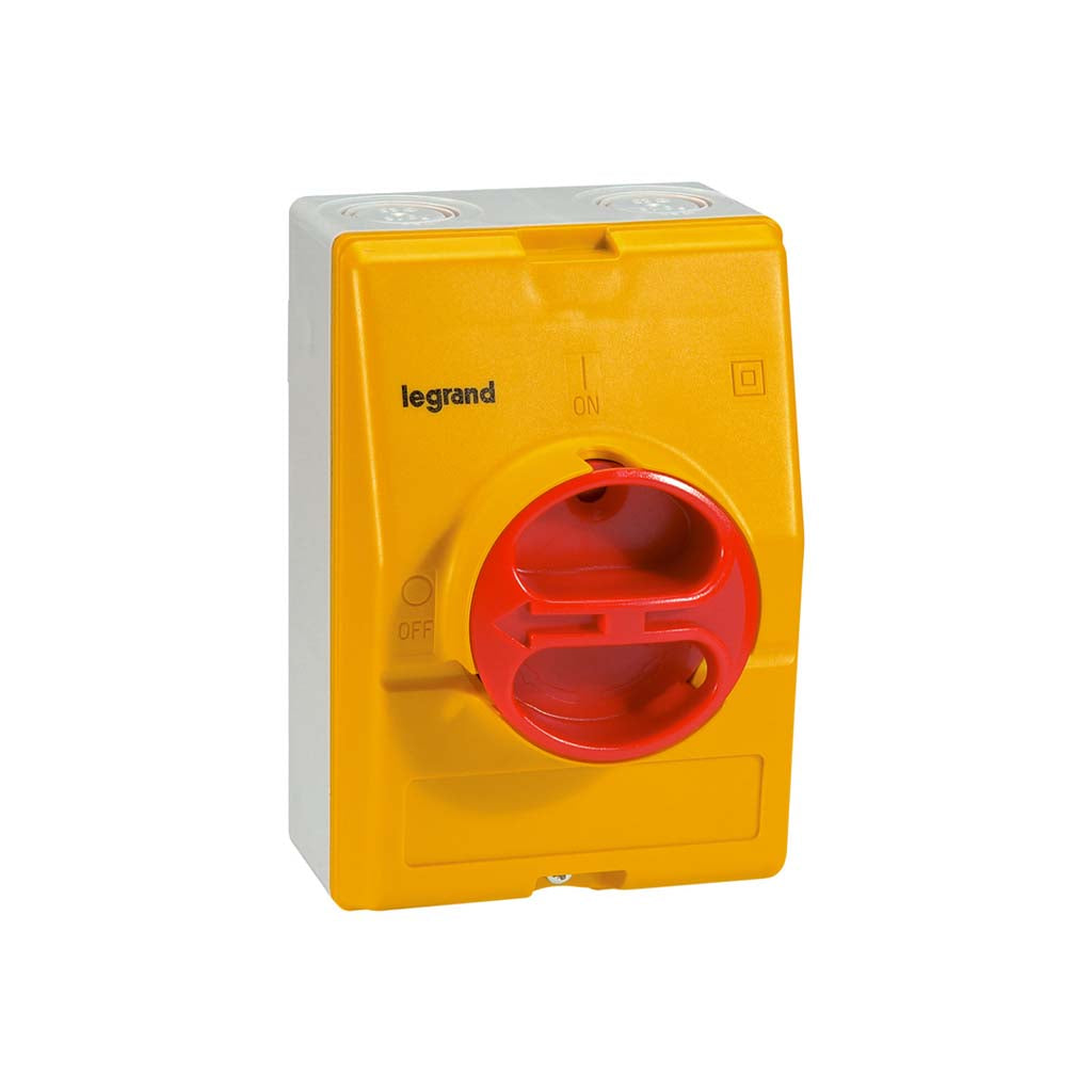 INT. ROTATIVO TRIPOLAR 25A/400V. EN CAJA