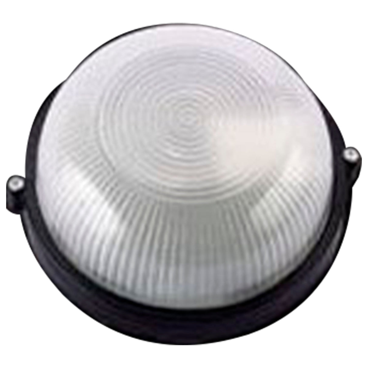 226N PLAFON EXTERIOR REDONDO LISO NEGRO IIDSA