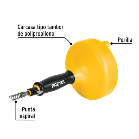 DESTAPACAÑOS 15 PIES PRETUL