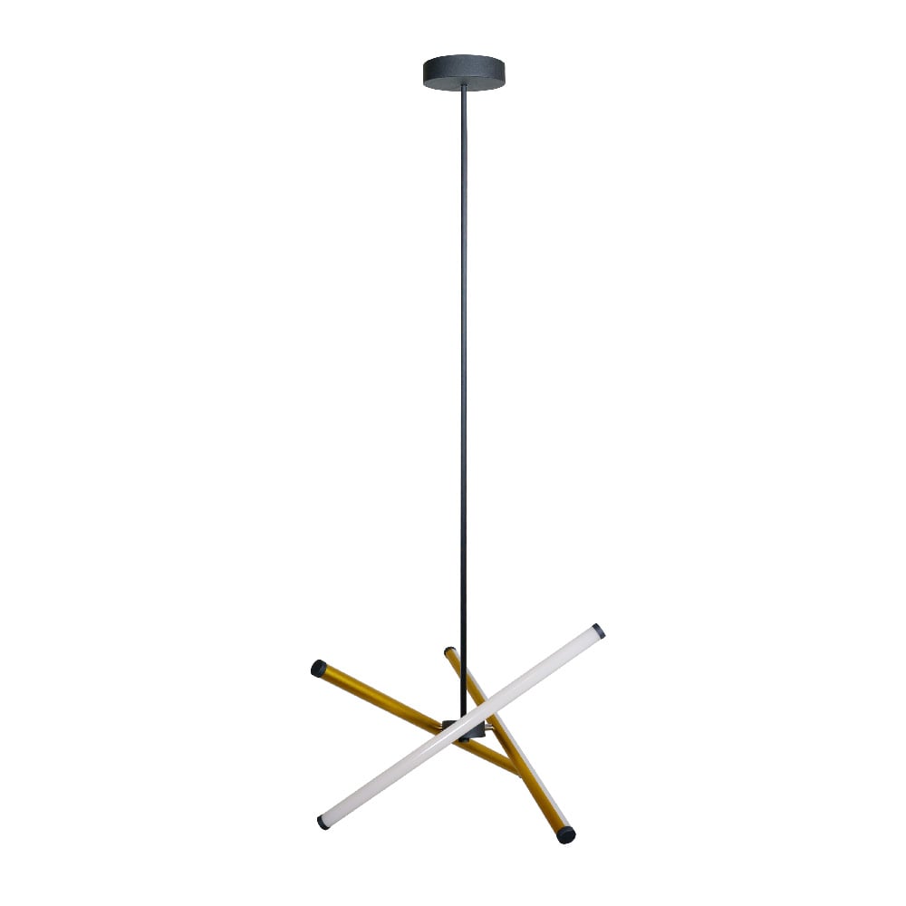 LUMINARIO INTSUSP LED 22W 30K DORADO