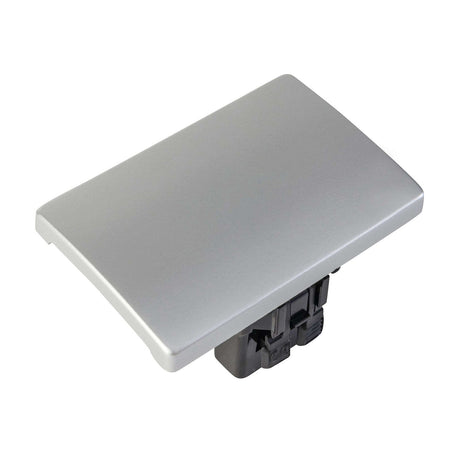 APAGADOR SENCILLO ESTEVEZ STATUS SIN VISOR 3 MÓDULOS TITANIO ***HAE2025***