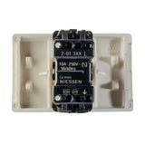 APAGADOR SENCILLO ESTEVEZ STATUS SIN VISOR 3 MÓDULOS TITANIO ***HAE2025***