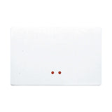 APAGADOR SENCILLO ESTEVEZ STYLO STATUS CON VISOR 3 MÓDULOS BLANCO ALPINO ***HAE2025***