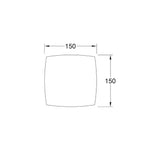 EXTRACTOR DE AIRE ESTEVEZ TIPO AUSTRALIANO 4" ACERO