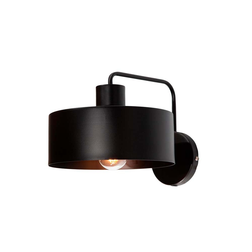 LAMPARA DE PARED DARK DECOR NEGRO E27 40W 1 LUZ  *** HAE ***