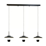 LUMINARIO INT SUSP LED 23W 30K NEGRO CROMO