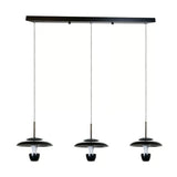 LUMINARIO INT SUSP LED 23W 30K NEGRO CROMO