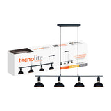 LUMINARIO INT SUSP S/L 100-240V E27 NEGRO 240CTL8002MVN
