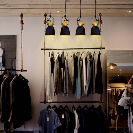 LÁMPARA DE INTERIOR TECNOLITE RAN II PARA SUSPENDER CUATRO BASES E27